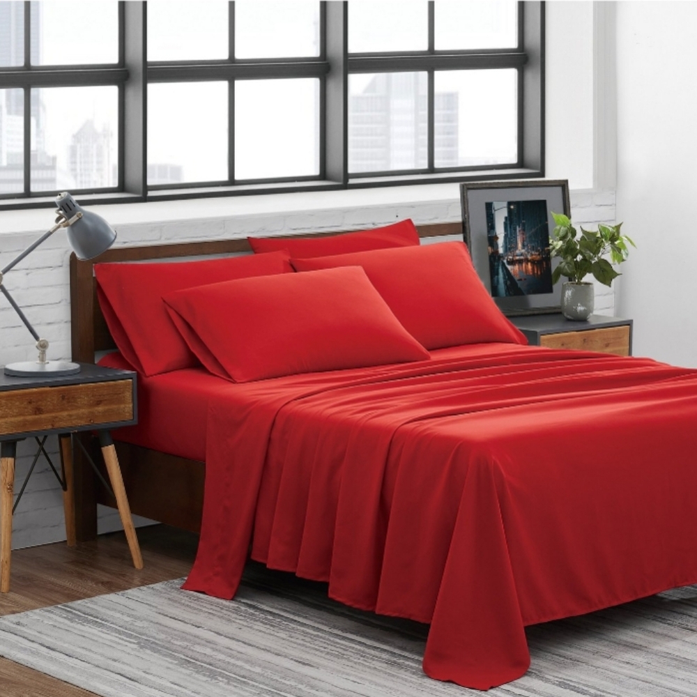 FUBU 6 pc Brushed Sheet Set